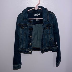 Cat & jack girls jean jacket size S 6/6x